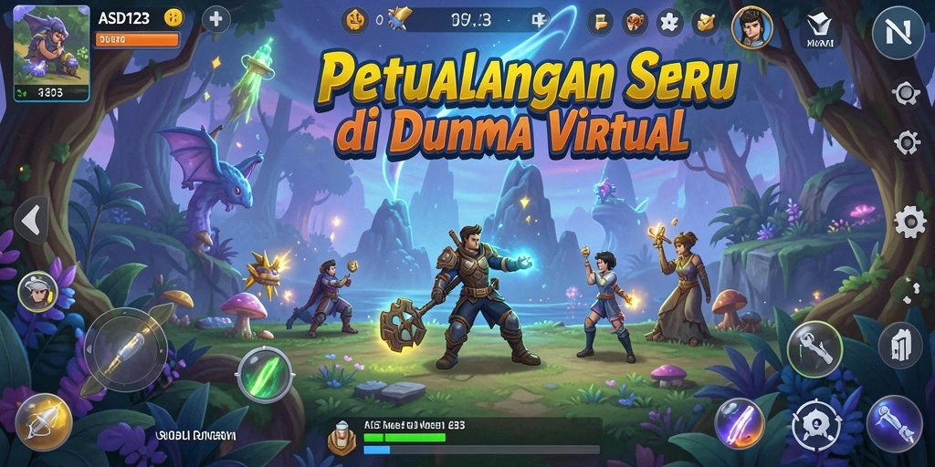 Tampilan gameplay ASD123 yang seru dan menantang.