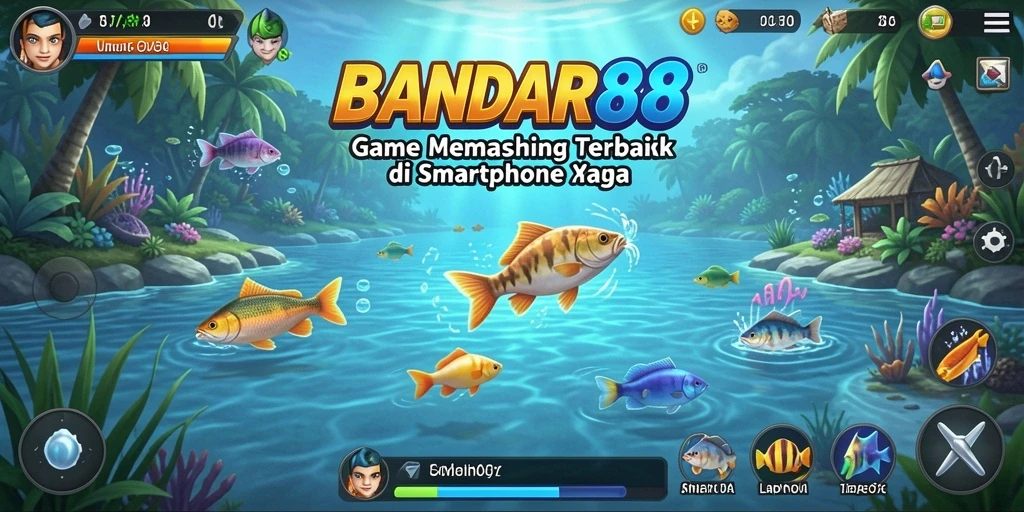 Gameplay menarik dari BANDAR88 saat memancing ikan besar.