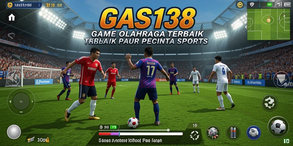 Tampilan menarik dari gameplay GAS138 dengan karakter dan arena olahraga.
