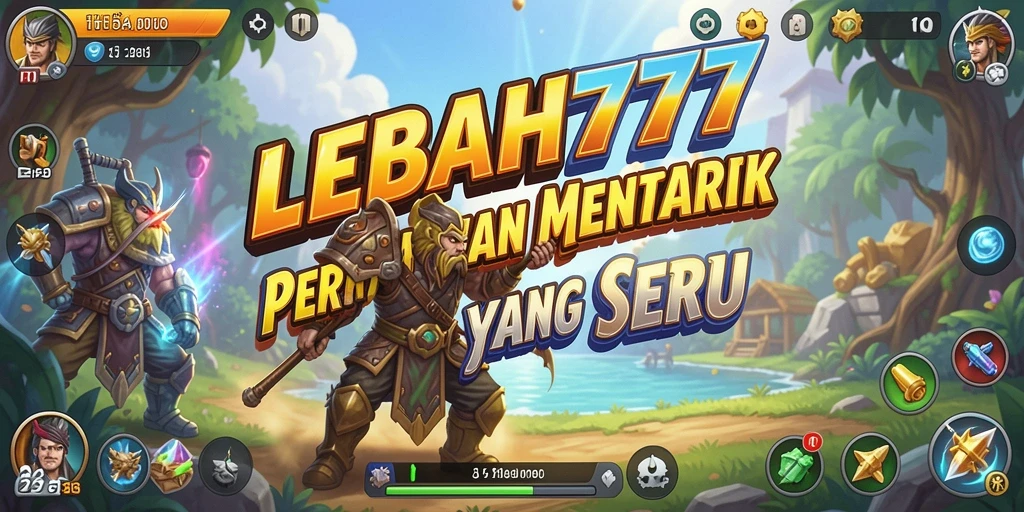 Tangkapan layar gameplay LEBAH777 yang menunjukkan strategi pertahanan.