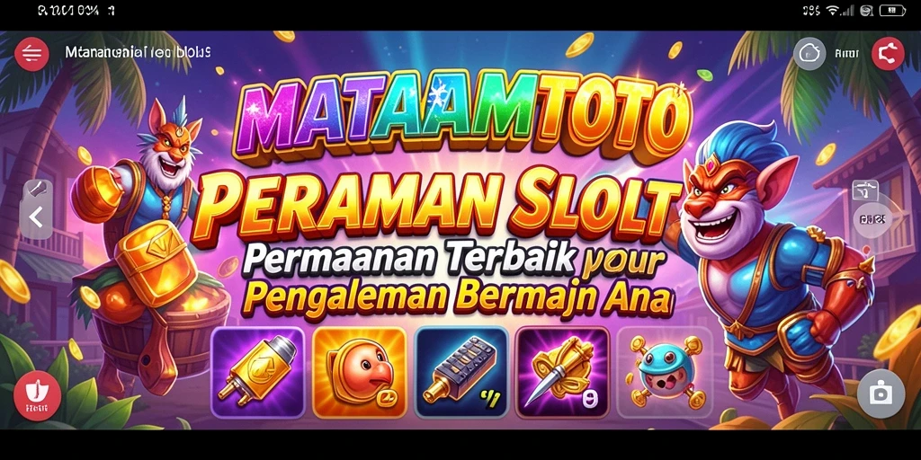 Tampilan gameplay menarik dari MATARAMTOTO dengan efek visual yang menakjubkan.