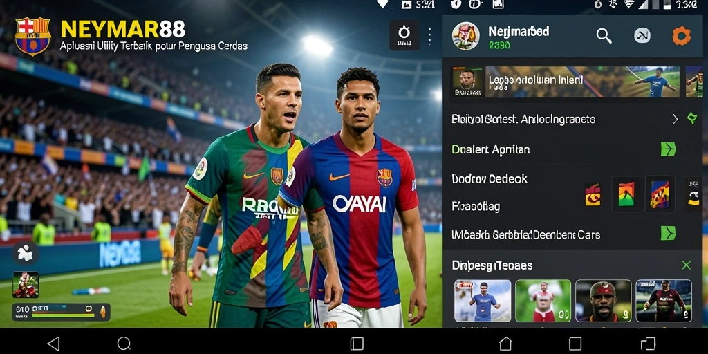 Tampilan antarmuka NEYMAR88 yang ramah pengguna dan fitur inovatif.