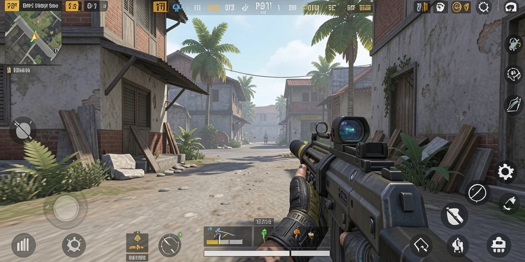 Screenshot PG11 menampilkan aksi gameplay TPS yang mendebarkan.