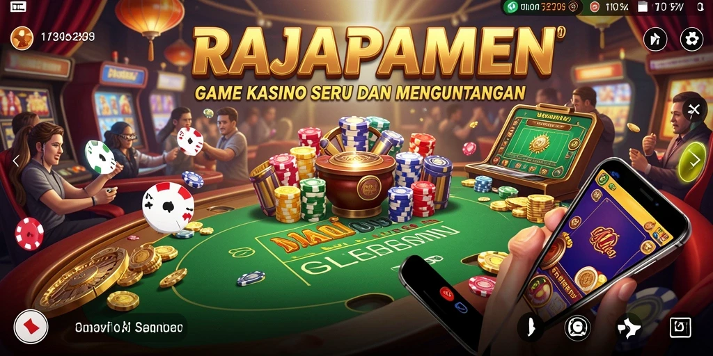 Tampilan menarik gameplay RAJAPAMEN yang mendebarkan.