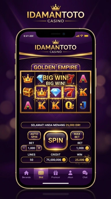 Proses pengunduhan aplikasi di idamantoto yang cepat dan efisien.